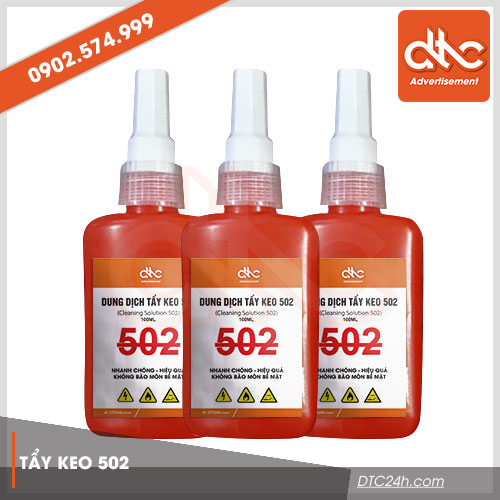 Dung dịch tẩy keo 502 tốt