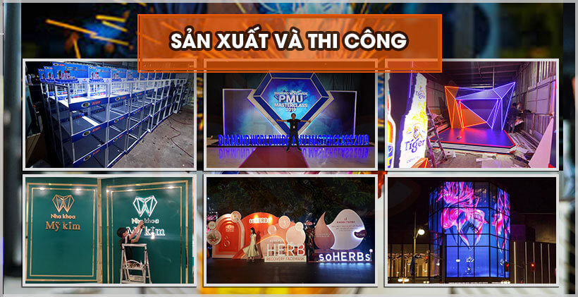 Sản xuất và thi công quảng cáo chuyên nghiệp