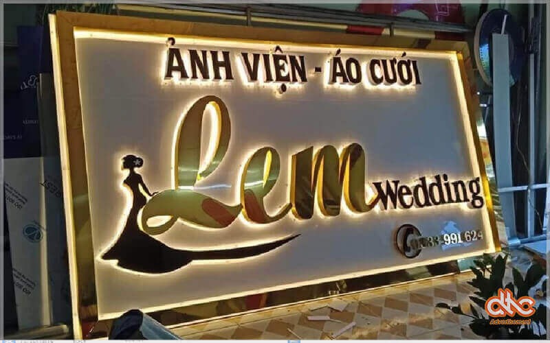 Chữ alu nổi làm bảng hiệu quảng cáo đẹp và rẻ Chữ alu nổi làm bảng hiệu quảng cáo đẹp và rẻ