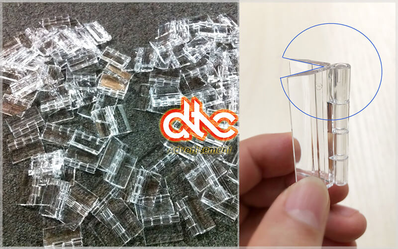 DTC Ads cung cấp bản lề nhựa mica trong suốt giá rẻ tại TPHCM DTC Ads cung cấp bản lề nhựa mica trong suốt giá rẻ tại TPHCM