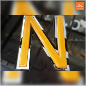 Chữ mica hút nổi 16