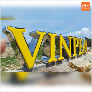 Chữ mica hút nổi 6